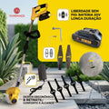 CORTADOR DE GRAMA A BATERIA