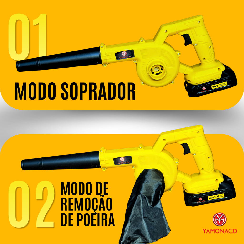 SOPRADOR BÁTERIA DE LÍTIO