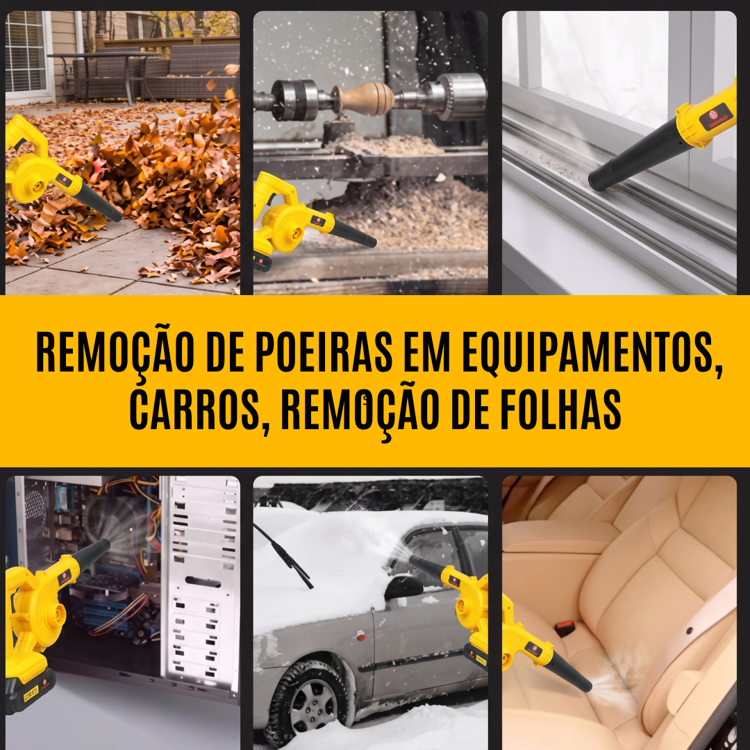 SOPRADOR BÁTERIA DE LÍTIO